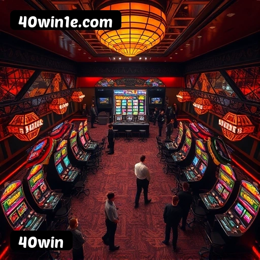 Acesso seguro à conta 40win — ilustração editorial